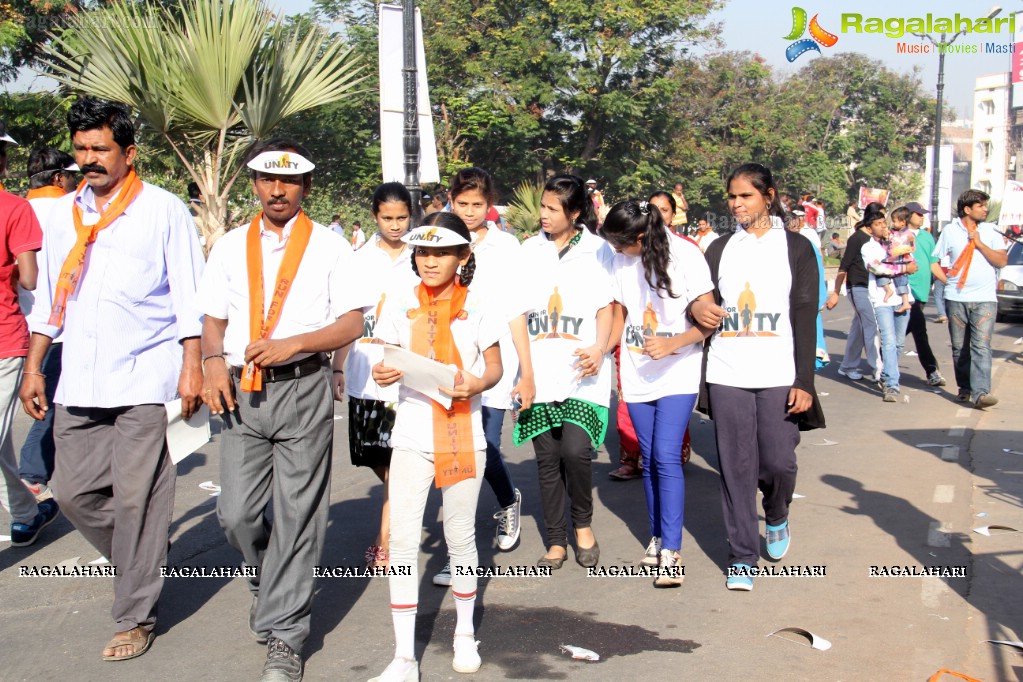 Sardar Patel's 'Statue of Unity': 'Run For Unity', Hyderabad