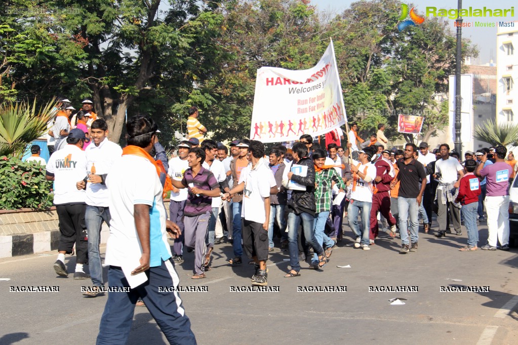 Sardar Patel's 'Statue of Unity': 'Run For Unity', Hyderabad