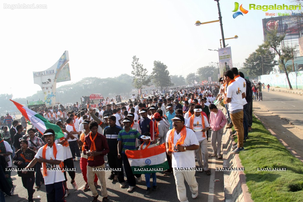 Sardar Patel's 'Statue of Unity': 'Run For Unity', Hyderabad