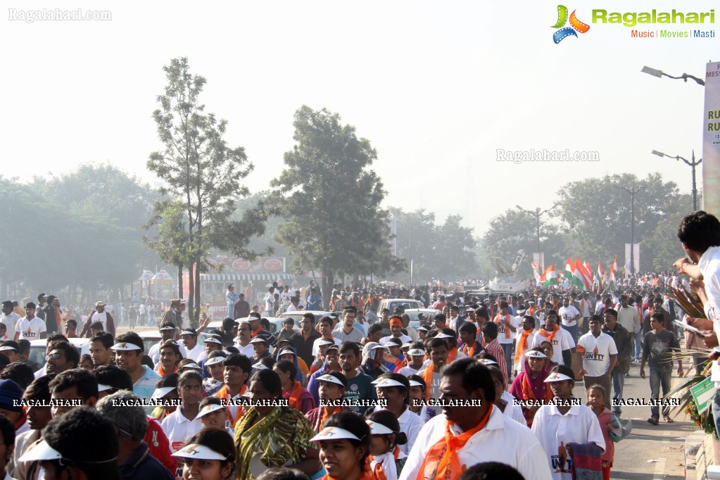 Sardar Patel's 'Statue of Unity': 'Run For Unity', Hyderabad