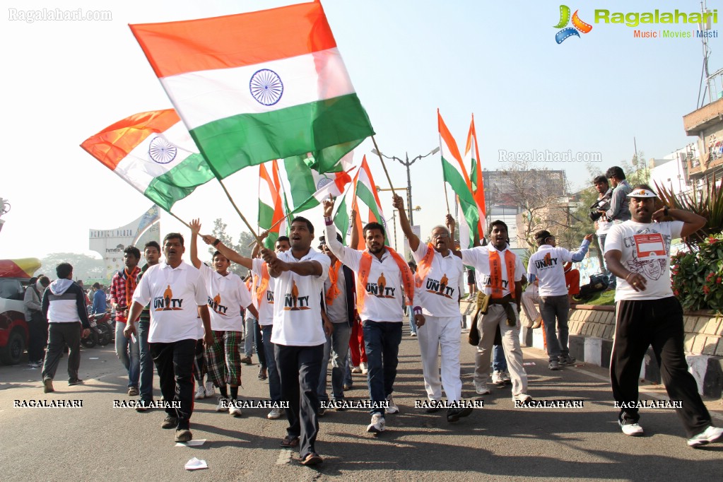 Sardar Patel's 'Statue of Unity': 'Run For Unity', Hyderabad