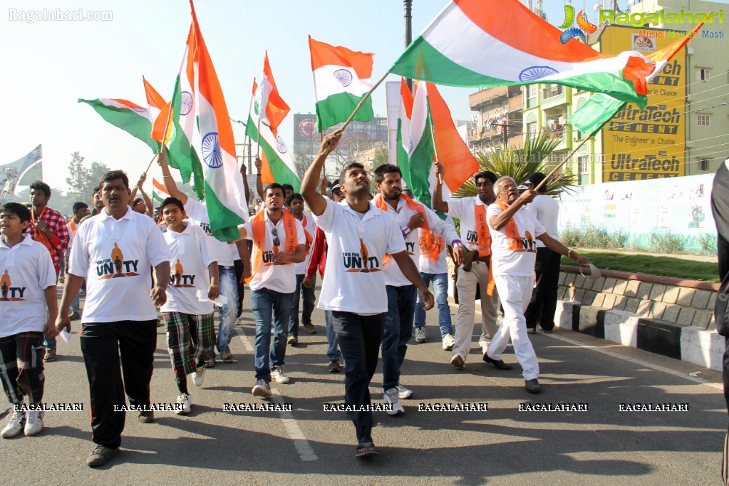 Sardar Patel's 'Statue of Unity': 'Run For Unity', Hyderabad