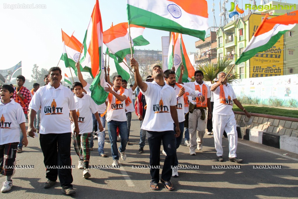 Sardar Patel's 'Statue of Unity': 'Run For Unity', Hyderabad