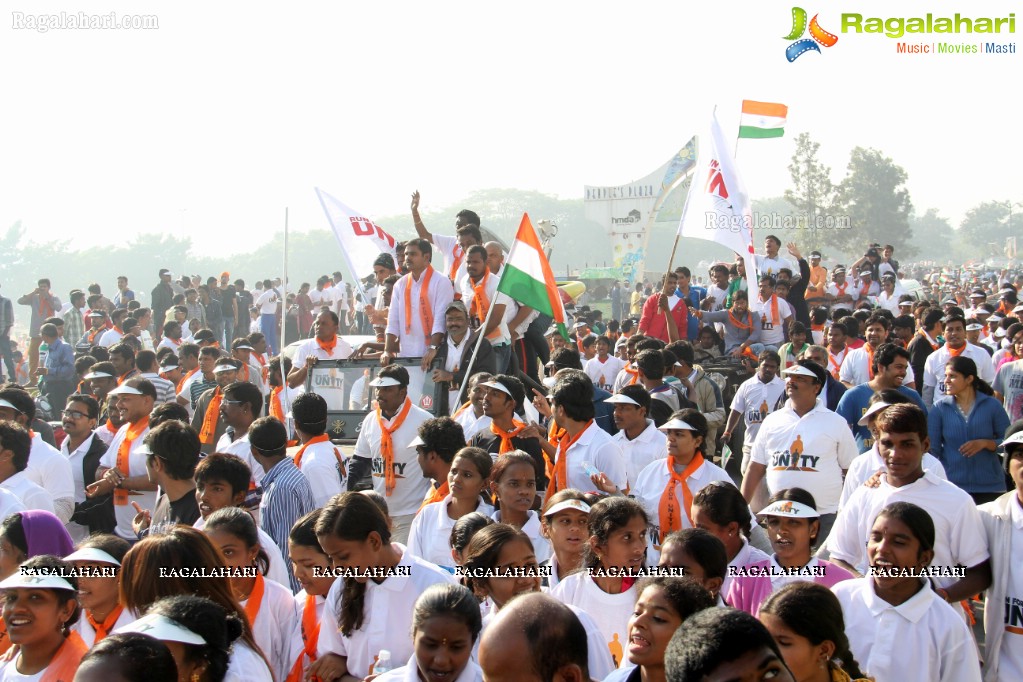 Sardar Patel's 'Statue of Unity': 'Run For Unity', Hyderabad