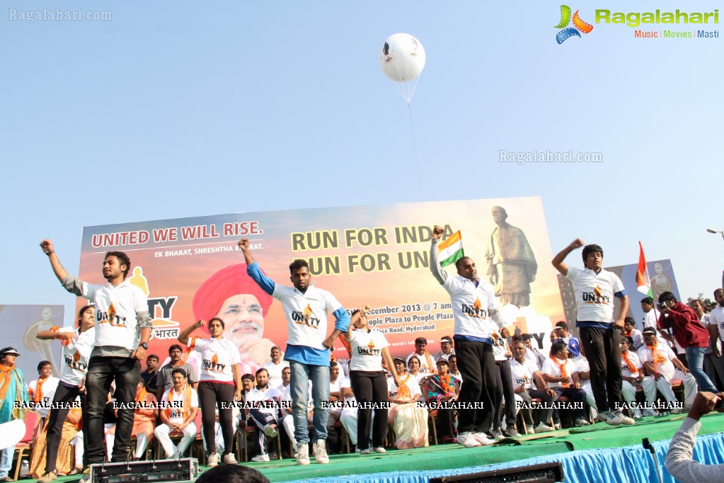 Sardar Patel's 'Statue of Unity': 'Run For Unity', Hyderabad