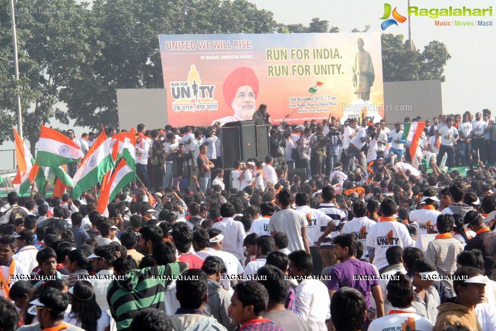 Sardar Patel's 'Statue of Unity': 'Run For Unity', Hyderabad