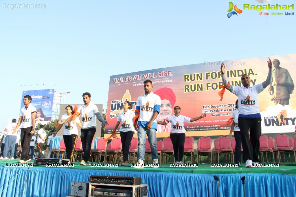 Sardar Patel's 'Statue of Unity': 'Run For Unity', Hyderabad