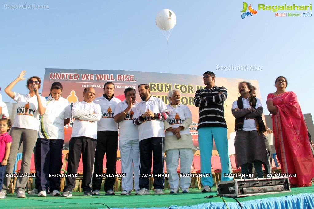 Sardar Patel's 'Statue of Unity': 'Run For Unity', Hyderabad