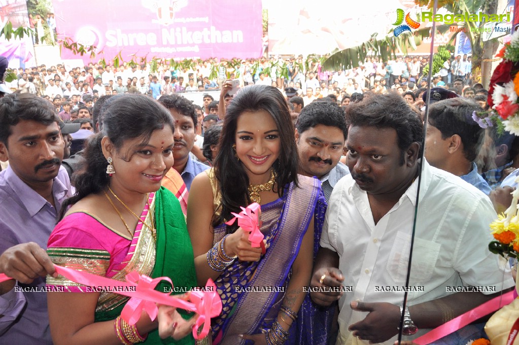 Catherine Tresa inaugurates Shree Nikethan at Rajahmundry