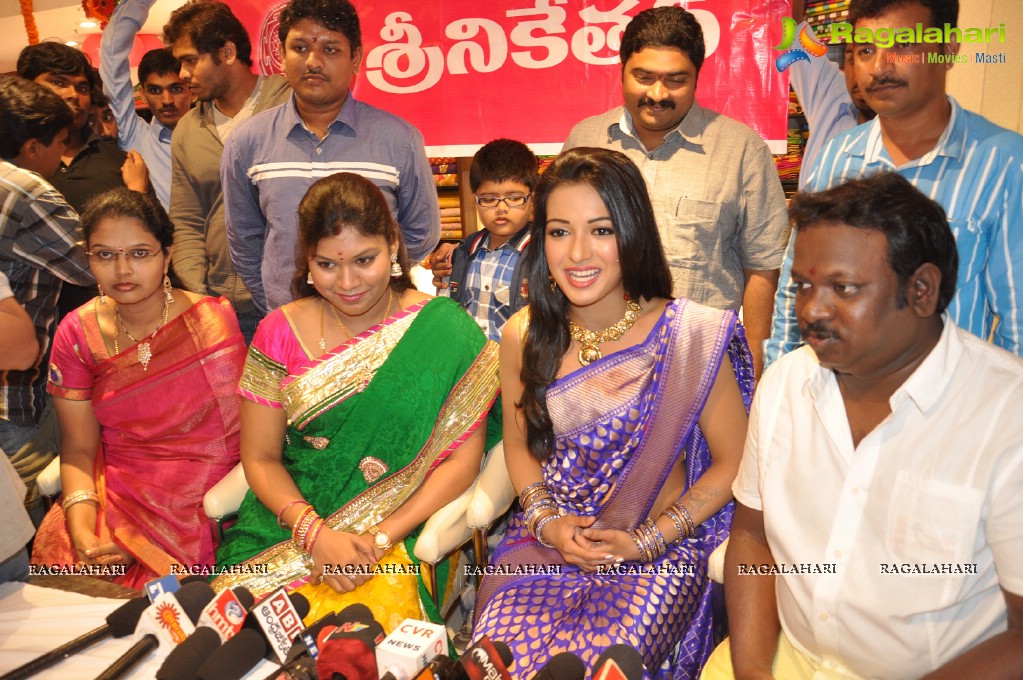 Catherine Tresa inaugurates Shree Nikethan at Rajahmundry