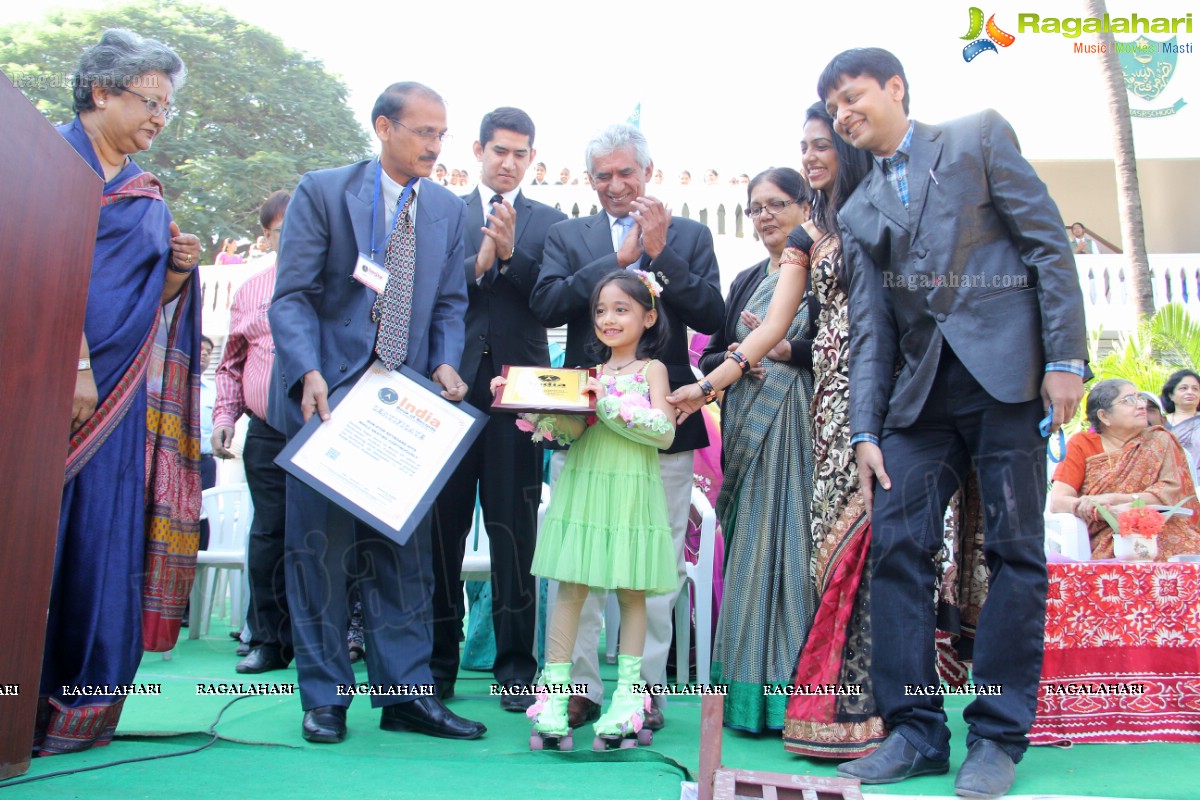 Shiksha Sagar Shah Feat for India Book of Records