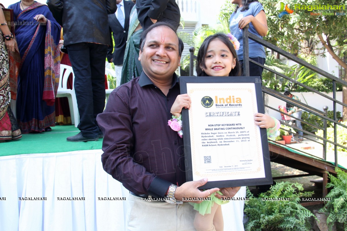 Shiksha Sagar Shah Feat for India Book of Records