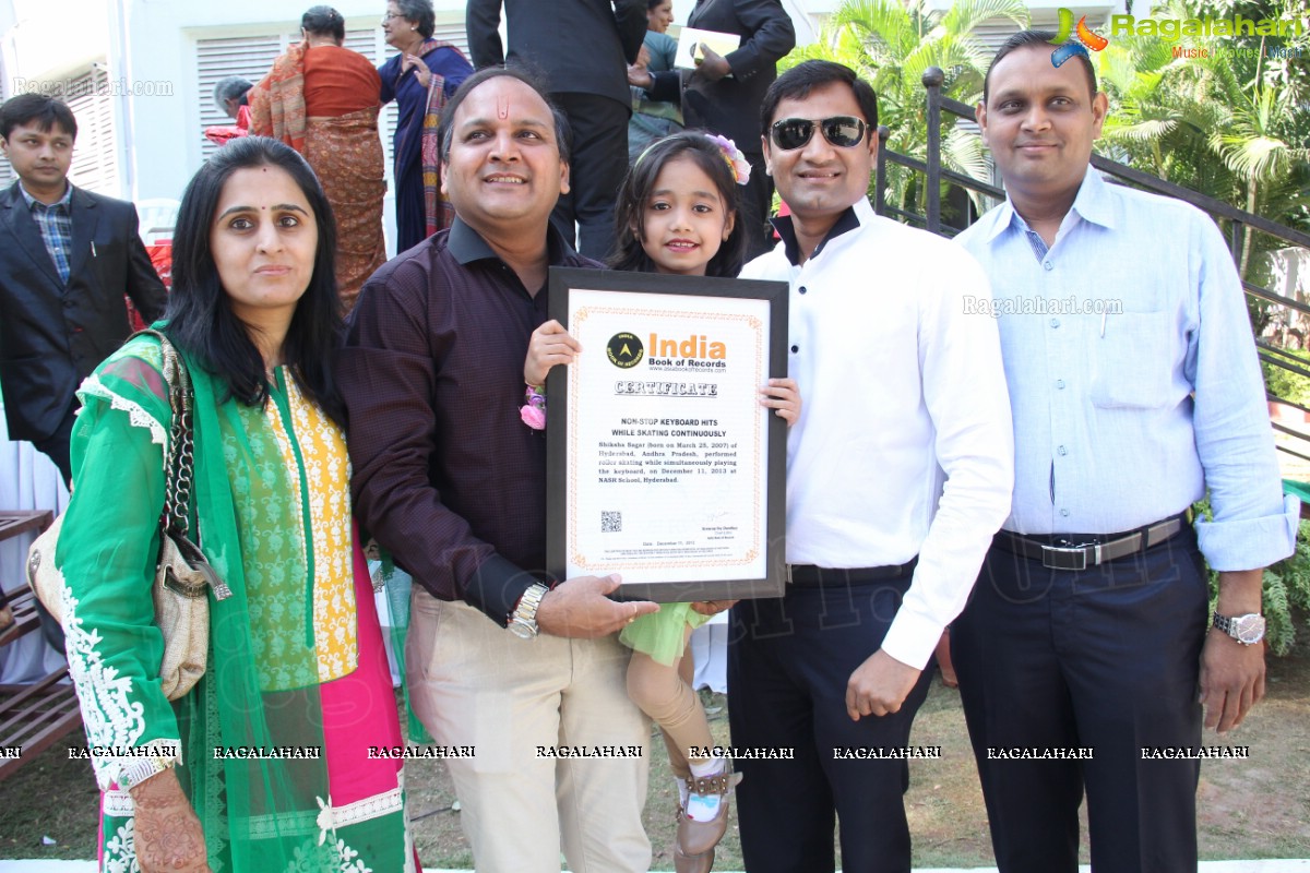 Shiksha Sagar Shah Feat for India Book of Records