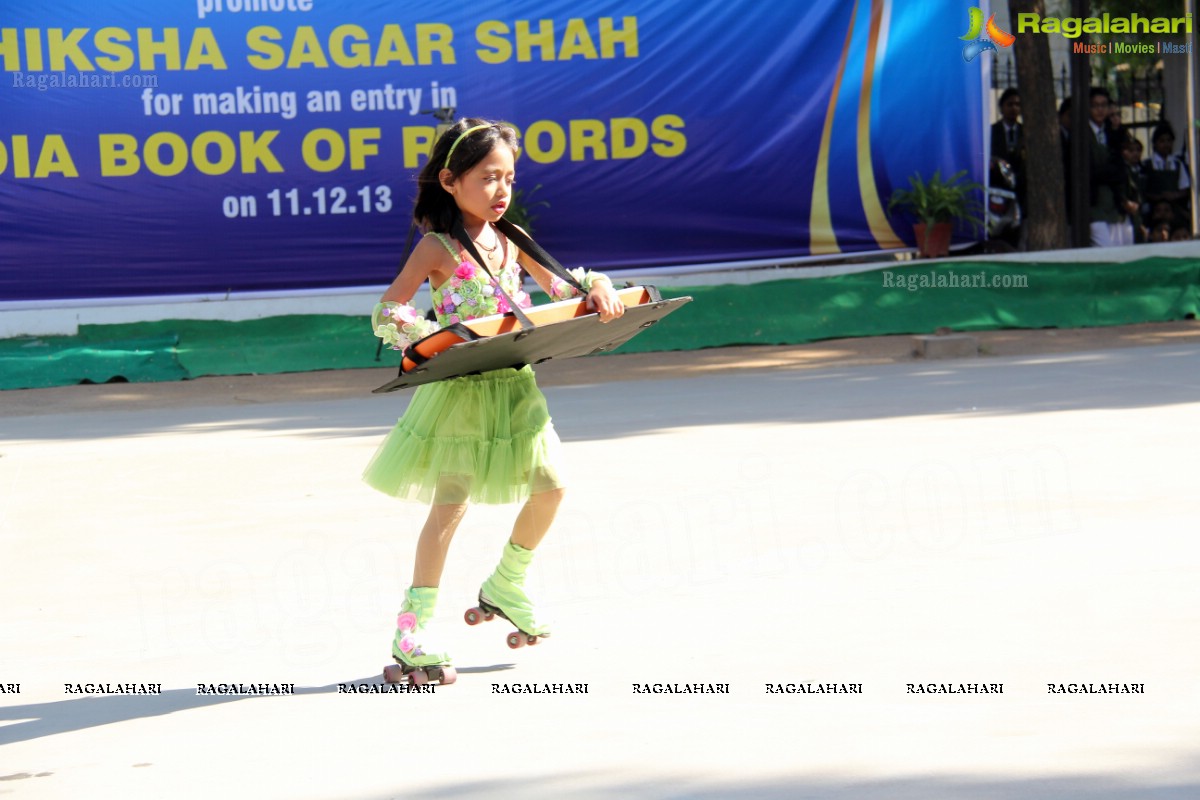 Shiksha Sagar Shah Feat for India Book of Records