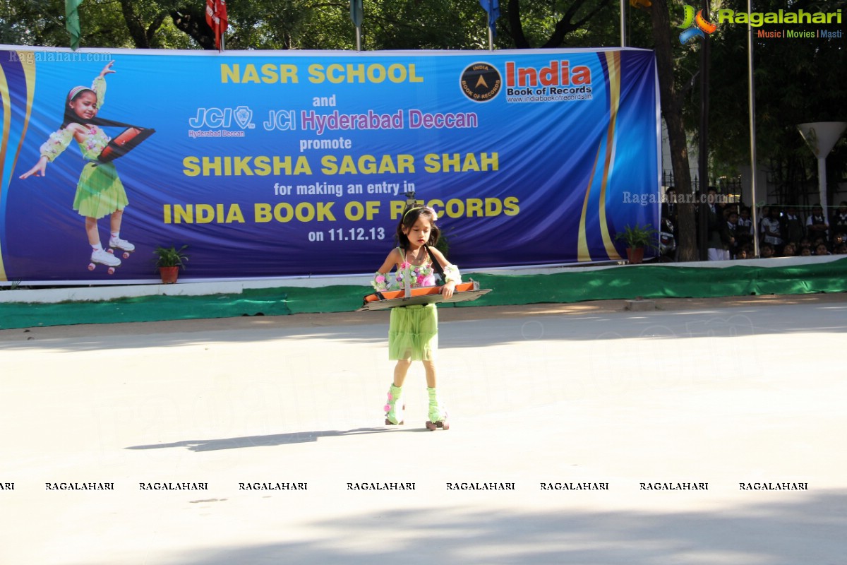 Shiksha Sagar Shah Feat for India Book of Records