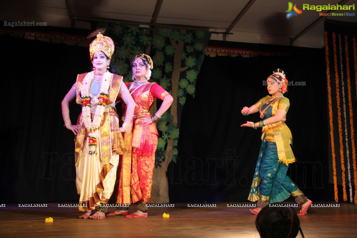 Kuchipudi Dance Ballet - Sri Krishna Parijatham by Dr. Sobha Naidu and Disciples