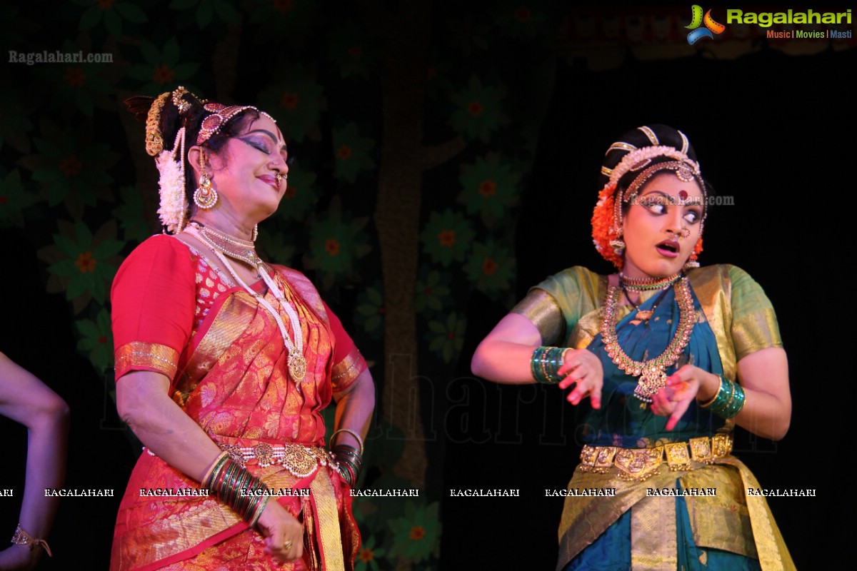 Kuchipudi Dance Ballet - Sri Krishna Parijatham by Dr. Sobha Naidu and Disciples