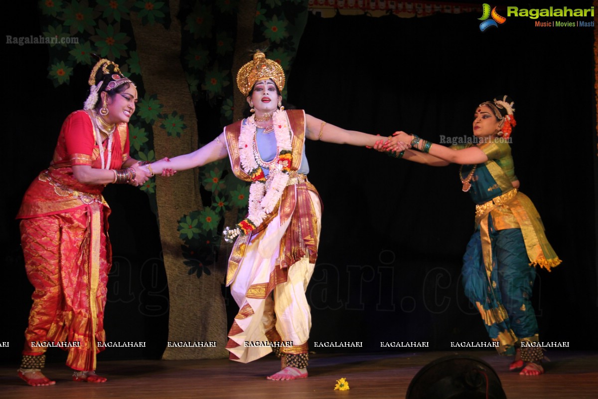 Kuchipudi Dance Ballet - Sri Krishna Parijatham by Dr. Sobha Naidu and Disciples