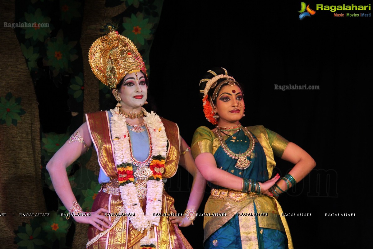 Kuchipudi Dance Ballet - Sri Krishna Parijatham by Dr. Sobha Naidu and Disciples