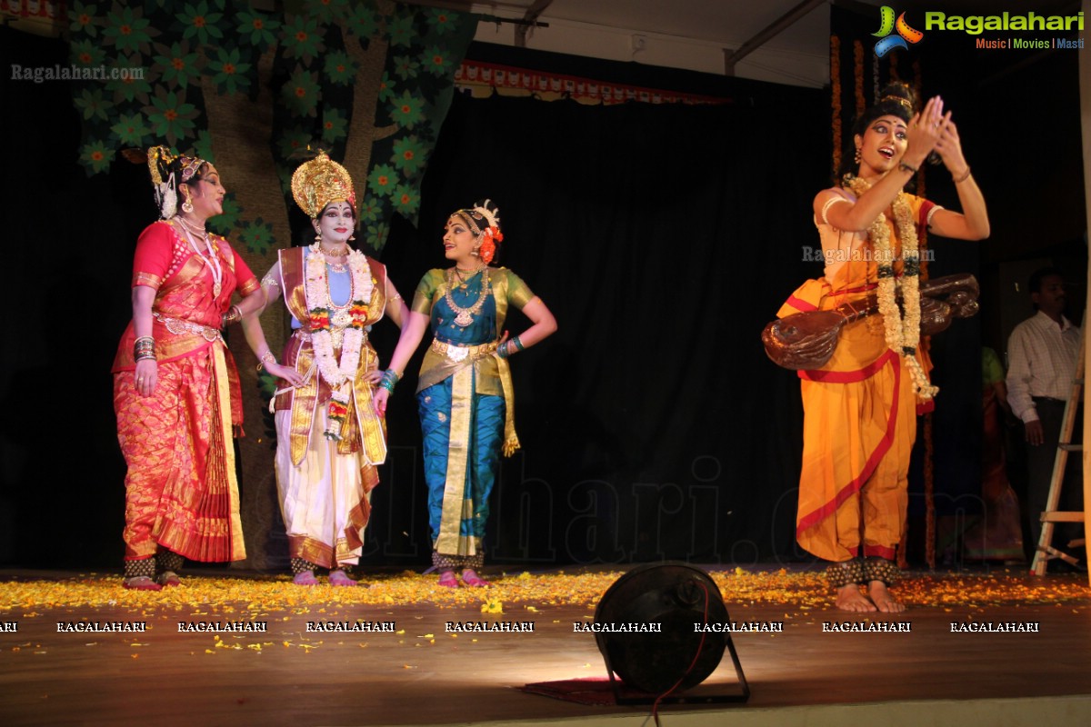 Kuchipudi Dance Ballet - Sri Krishna Parijatham by Dr. Sobha Naidu and Disciples