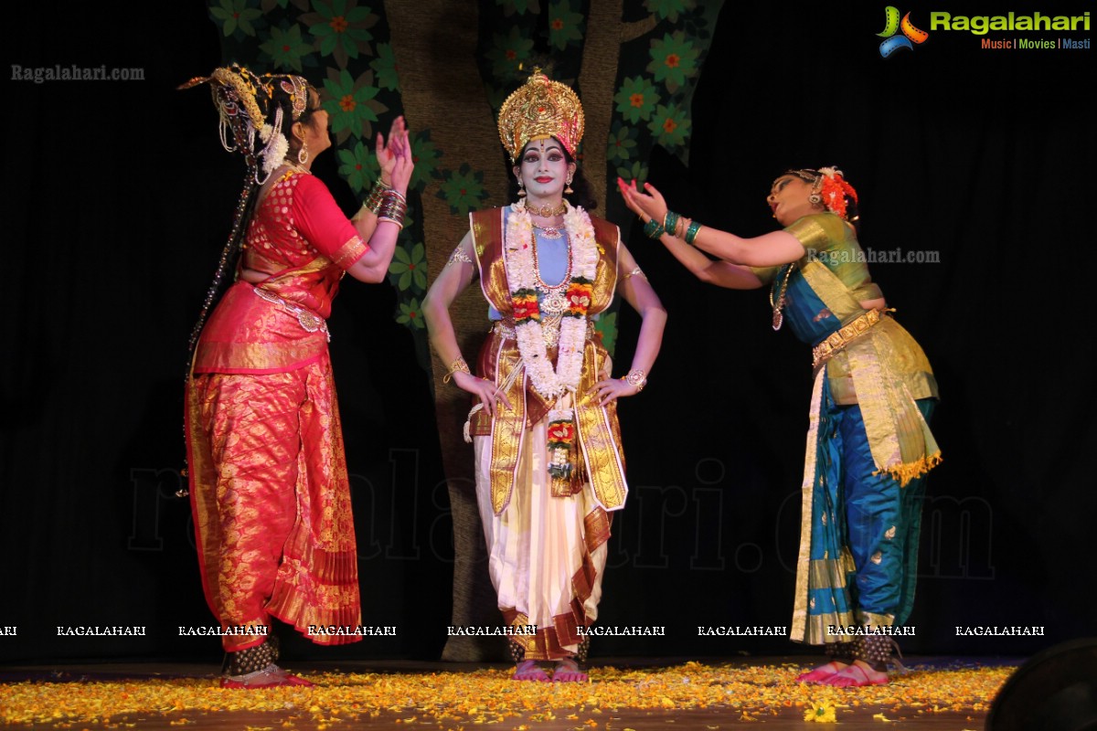 Kuchipudi Dance Ballet - Sri Krishna Parijatham by Dr. Sobha Naidu and Disciples