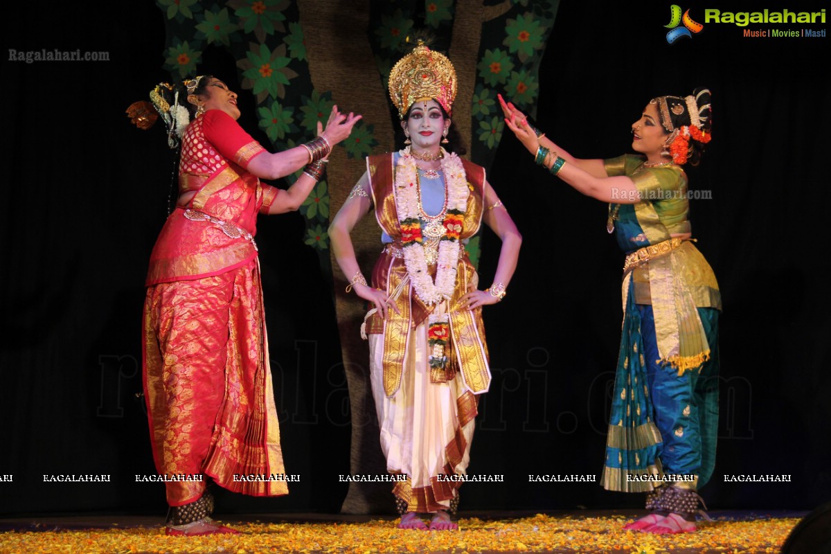 Kuchipudi Dance Ballet - Sri Krishna Parijatham by Dr. Sobha Naidu and Disciples