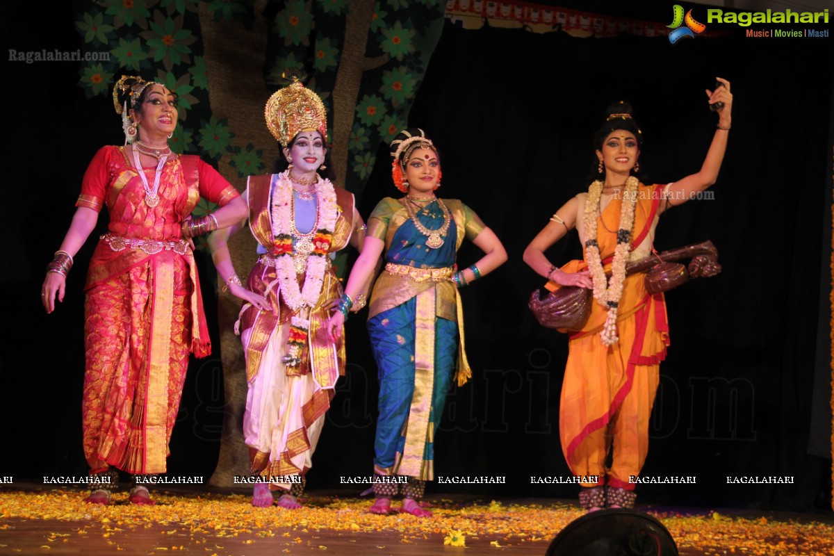 Kuchipudi Dance Ballet - Sri Krishna Parijatham by Dr. Sobha Naidu and Disciples