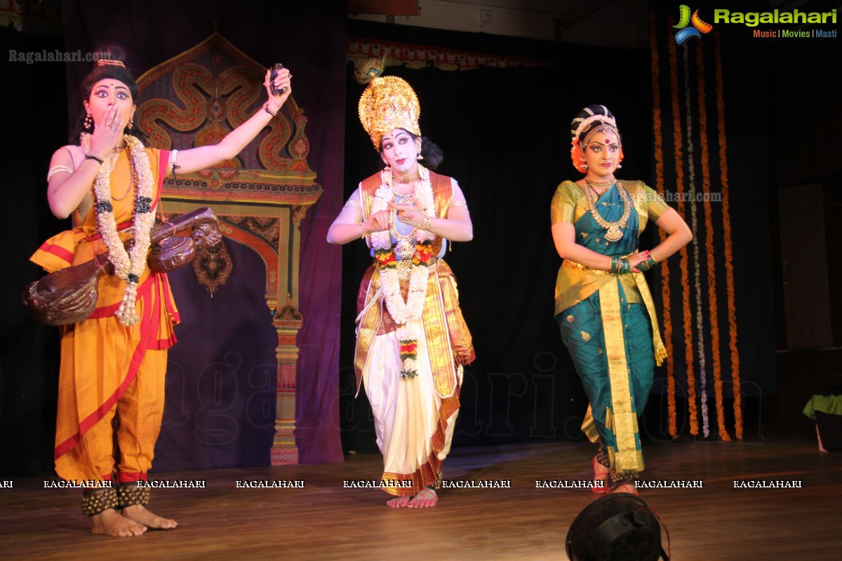 Kuchipudi Dance Ballet - Sri Krishna Parijatham by Dr. Sobha Naidu and Disciples