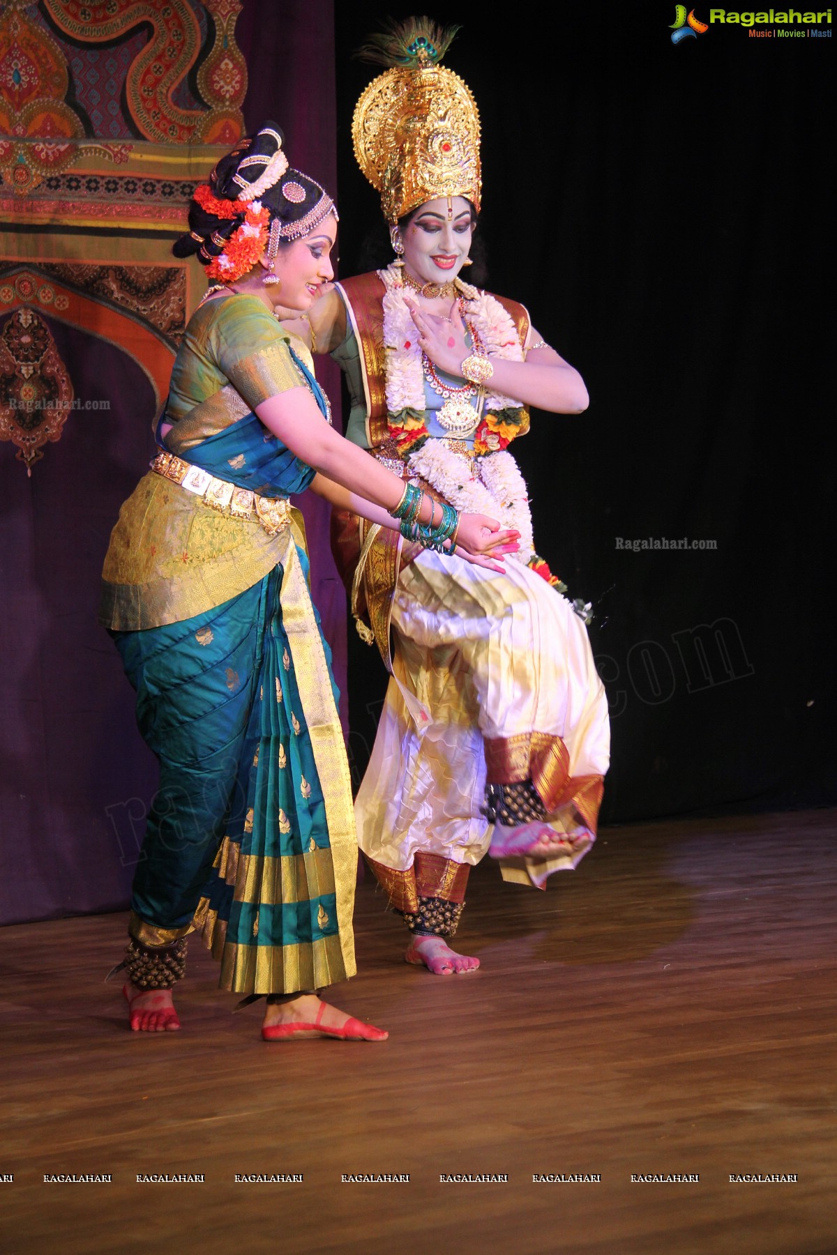 Kuchipudi Dance Ballet - Sri Krishna Parijatham by Dr. Sobha Naidu and Disciples