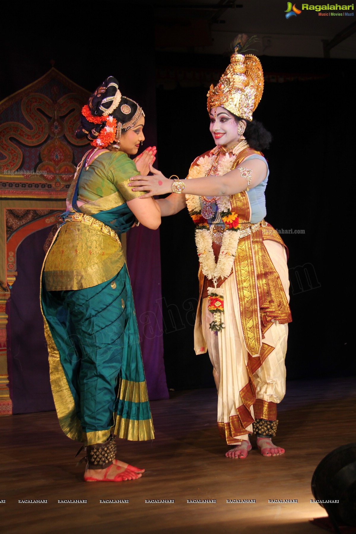 Kuchipudi Dance Ballet - Sri Krishna Parijatham by Dr. Sobha Naidu and Disciples