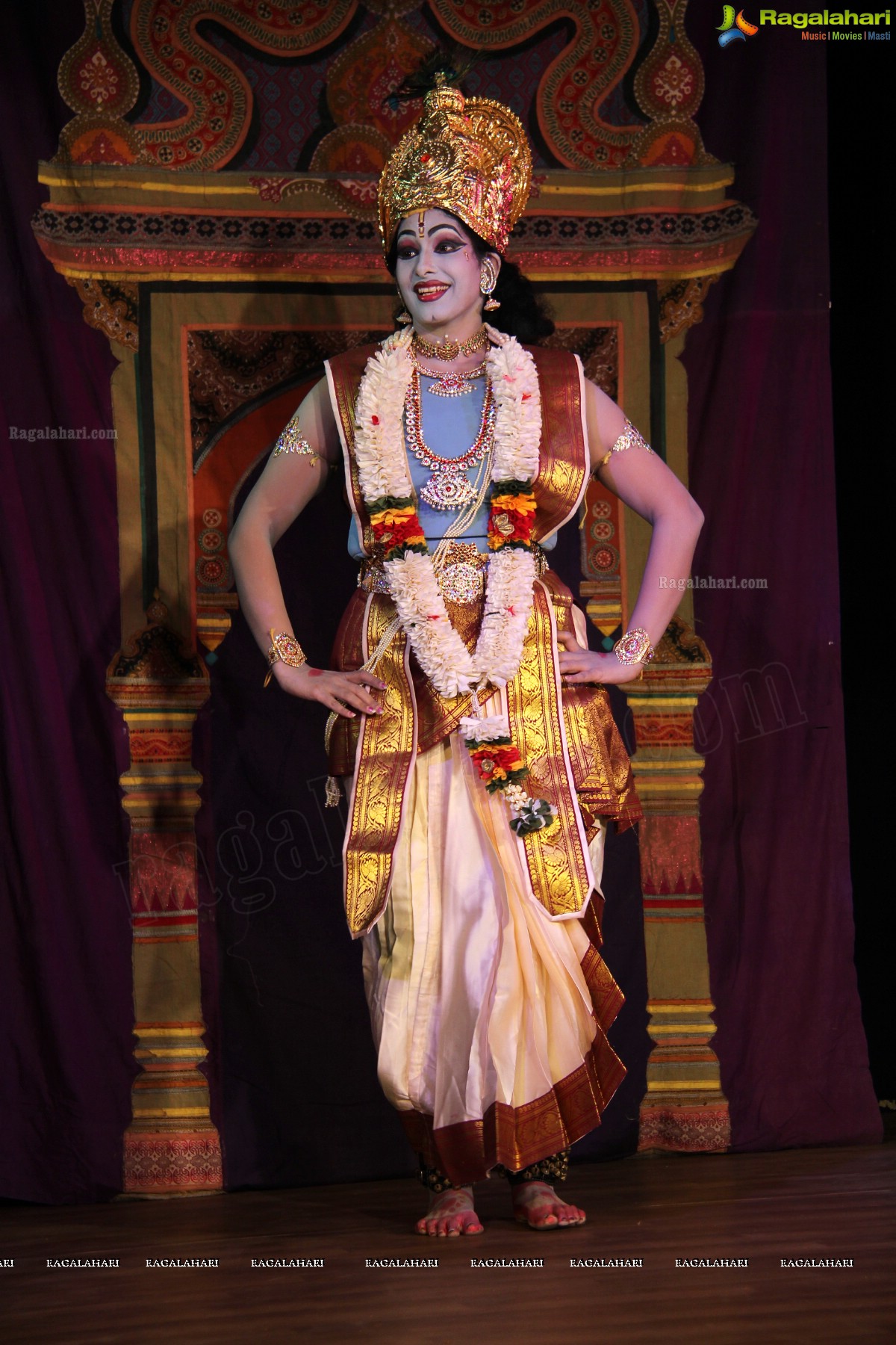 Kuchipudi Dance Ballet - Sri Krishna Parijatham by Dr. Sobha Naidu and Disciples