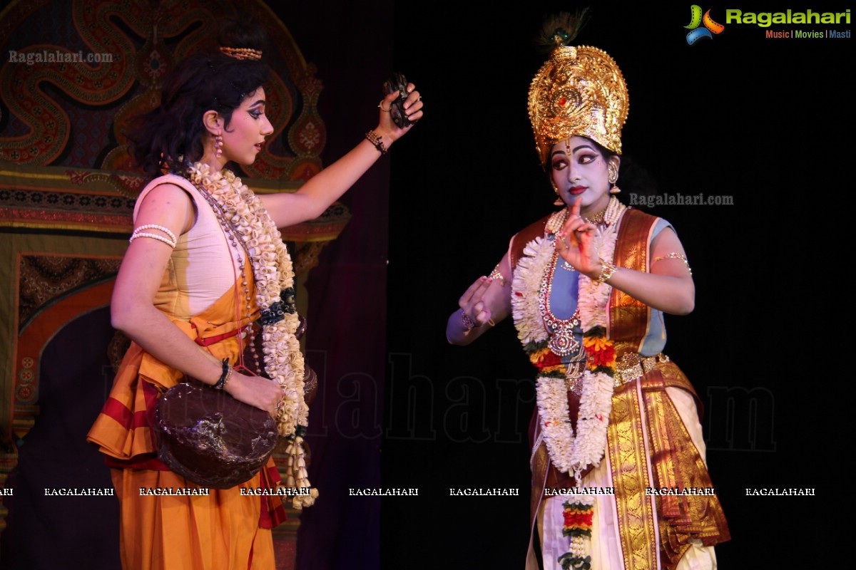 Kuchipudi Dance Ballet - Sri Krishna Parijatham by Dr. Sobha Naidu and Disciples