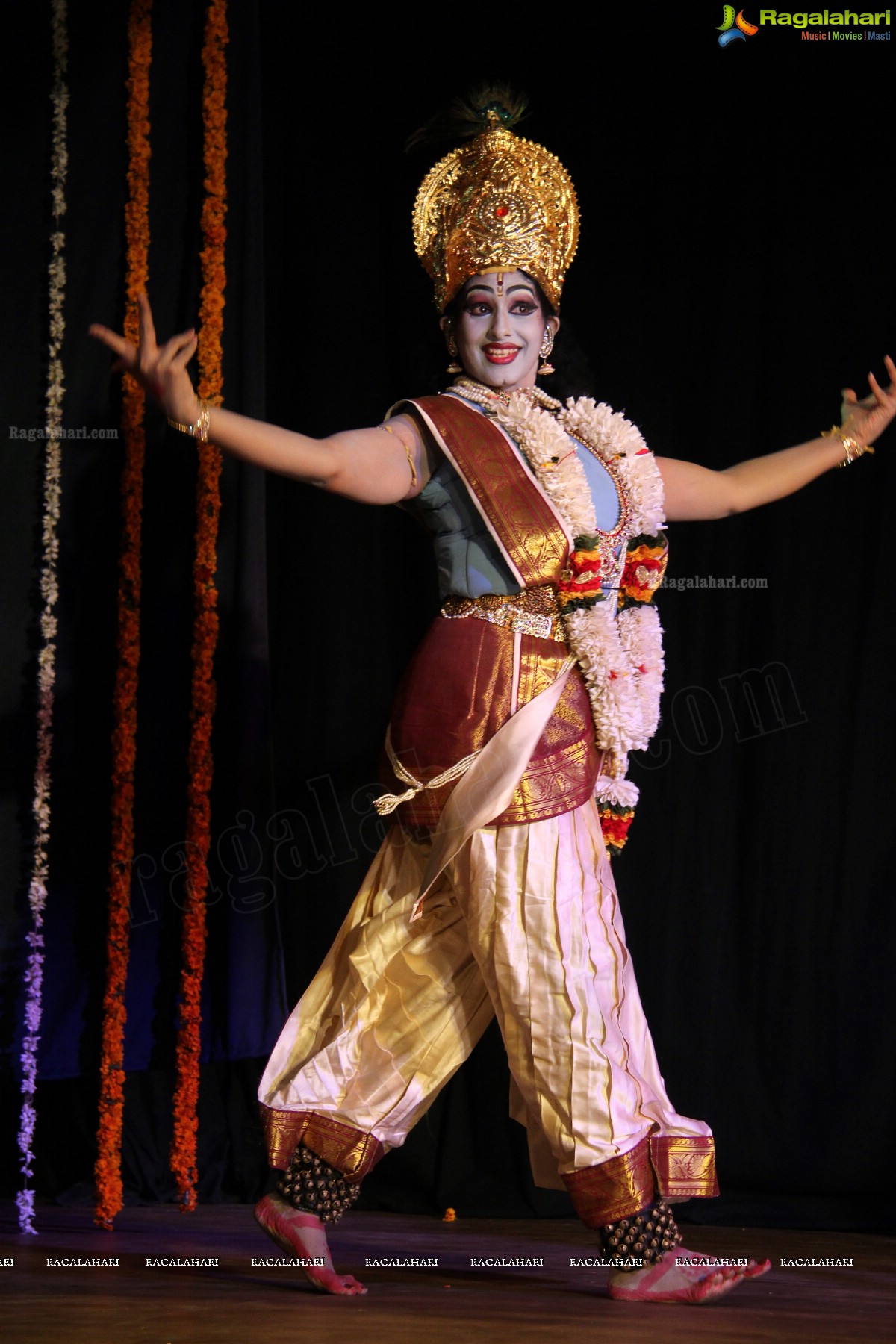 Kuchipudi Dance Ballet - Sri Krishna Parijatham by Dr. Sobha Naidu and Disciples