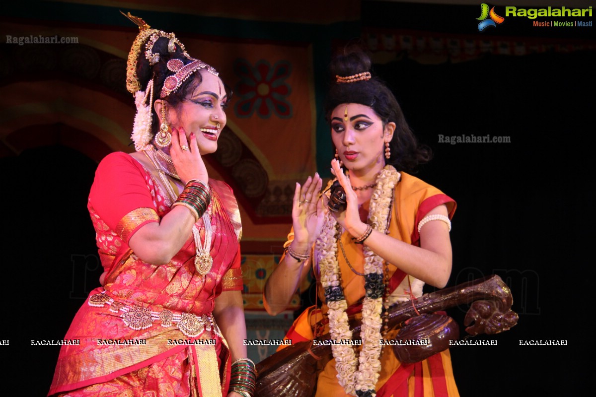 Kuchipudi Dance Ballet - Sri Krishna Parijatham by Dr. Sobha Naidu and Disciples