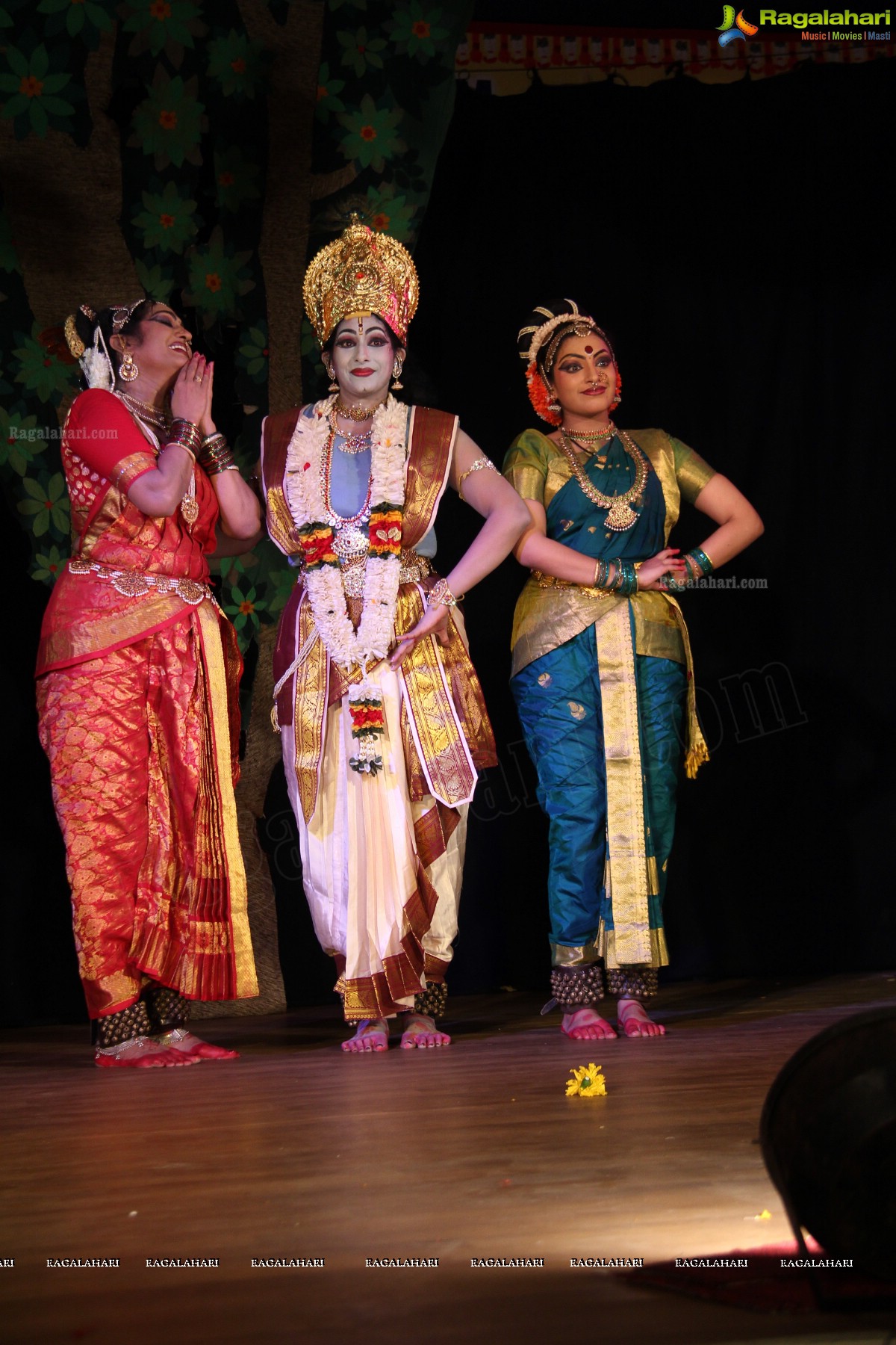 Kuchipudi Dance Ballet - Sri Krishna Parijatham by Dr. Sobha Naidu and Disciples