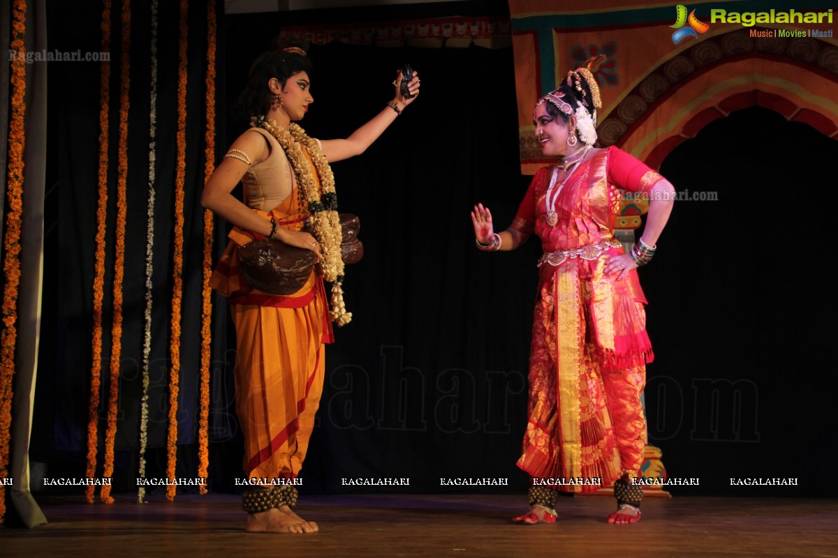 Kuchipudi Dance Ballet - Sri Krishna Parijatham by Dr. Sobha Naidu and Disciples