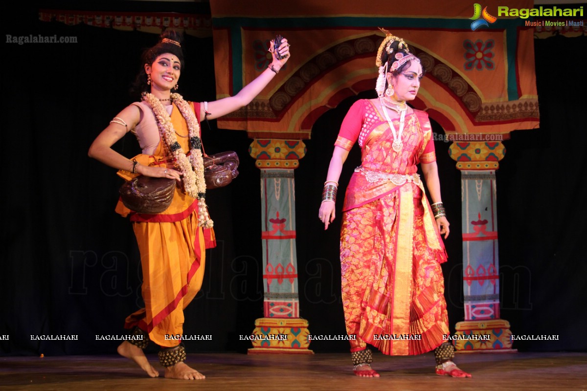 Kuchipudi Dance Ballet - Sri Krishna Parijatham by Dr. Sobha Naidu and Disciples