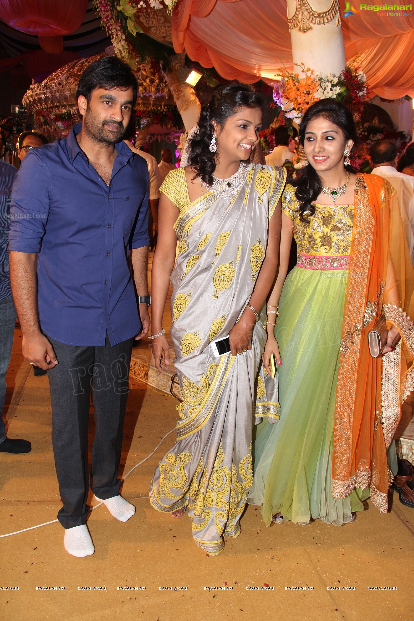 Sunny-Keerthi's Wedding at HITEX, Hyderabad