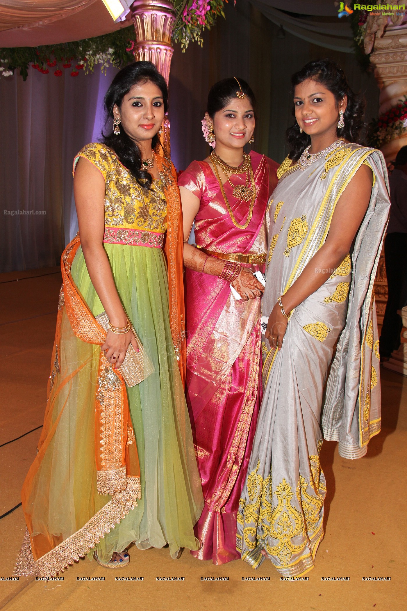 Sunny-Keerthi's Wedding at HITEX, Hyderabad