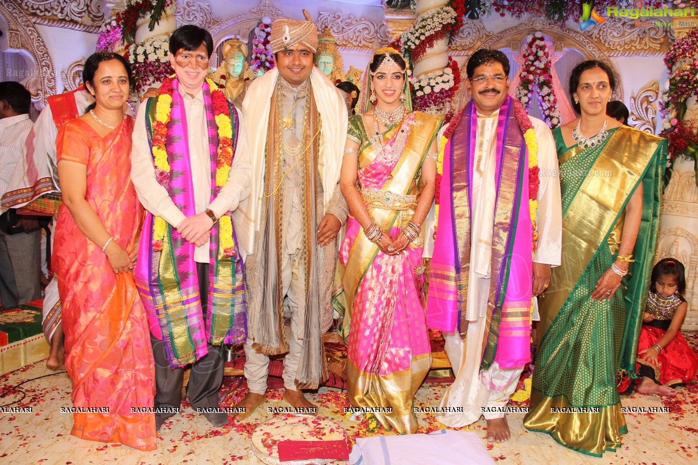 Sunny-Keerthi's Wedding at HITEX, Hyderabad