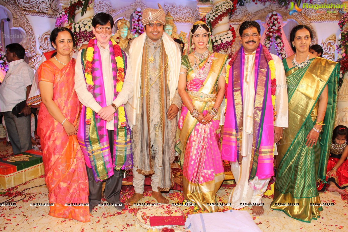 Sunny-Keerthi's Wedding at HITEX, Hyderabad