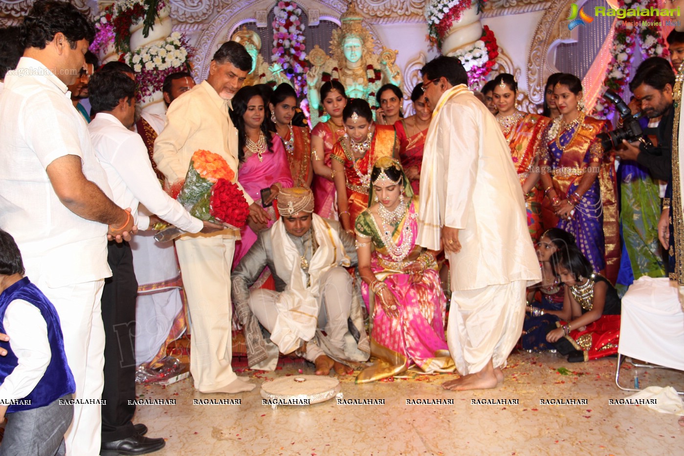 Sunny-Keerthi's Wedding at HITEX, Hyderabad