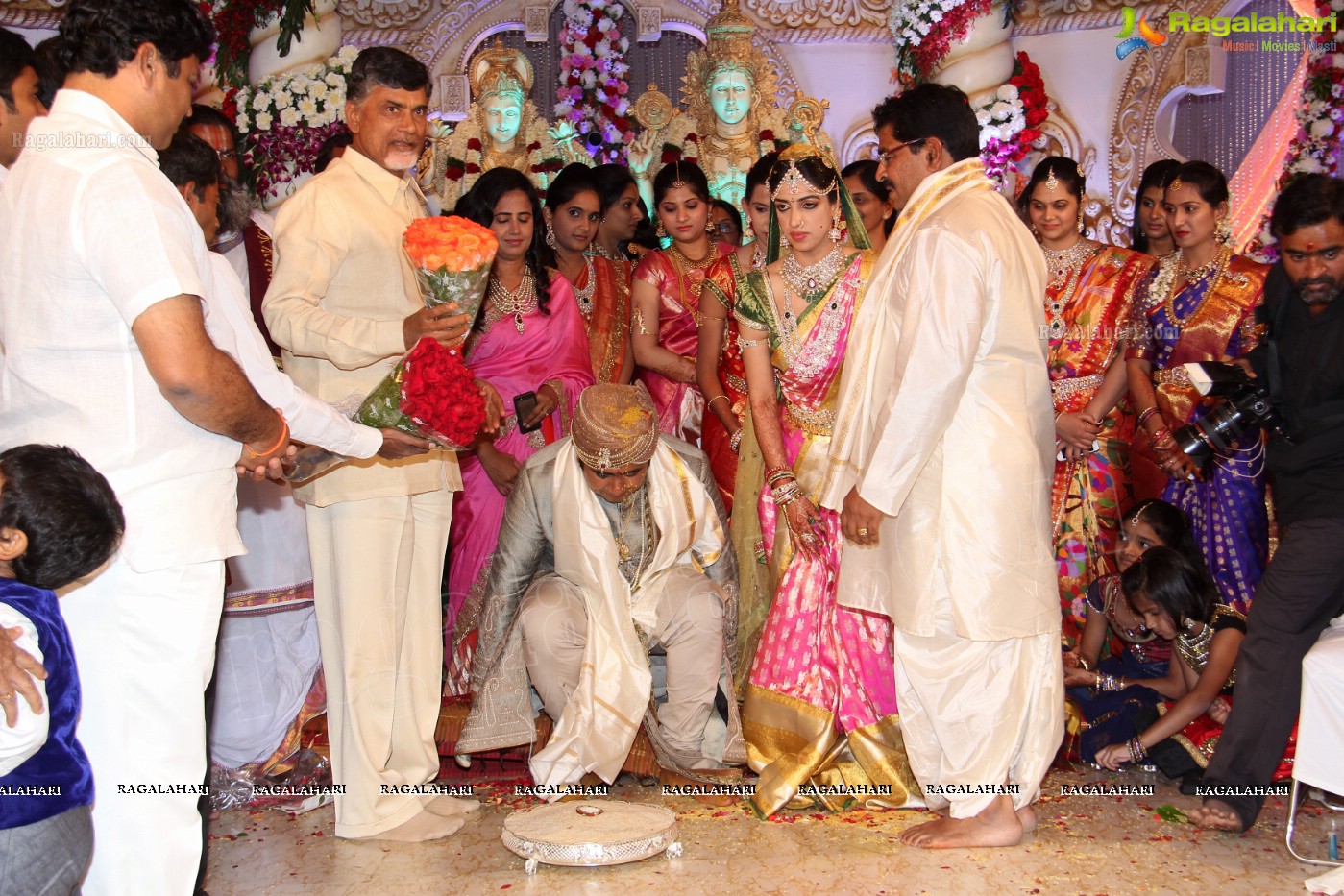 Sunny-Keerthi's Wedding at HITEX, Hyderabad