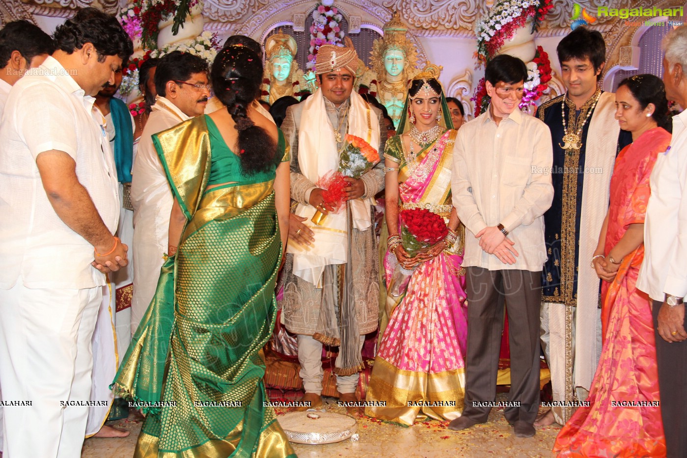 Sunny-Keerthi's Wedding at HITEX, Hyderabad