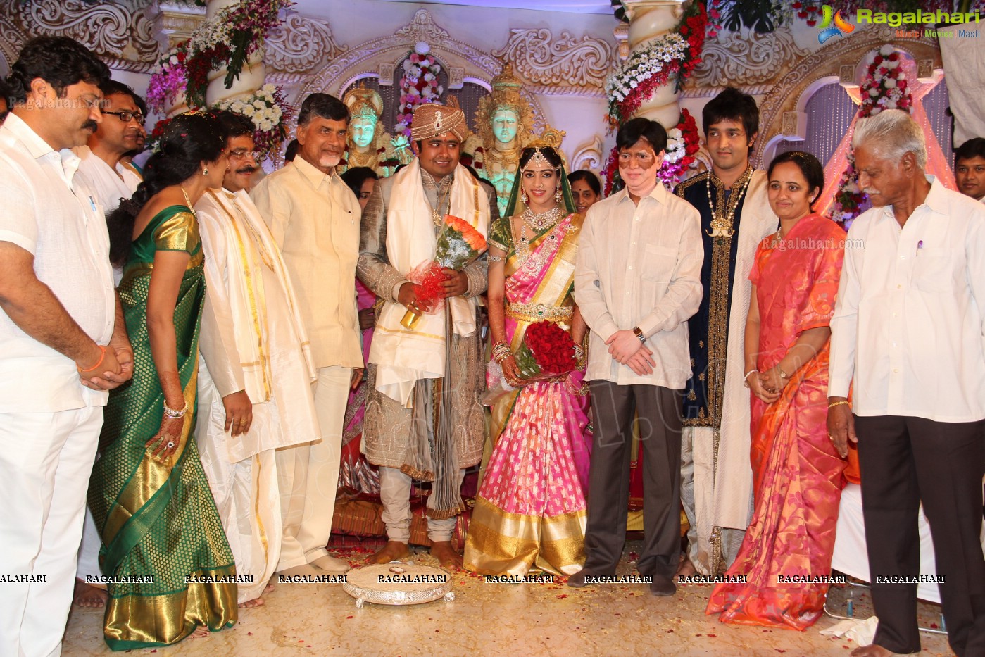 Sunny-Keerthi's Wedding at HITEX, Hyderabad