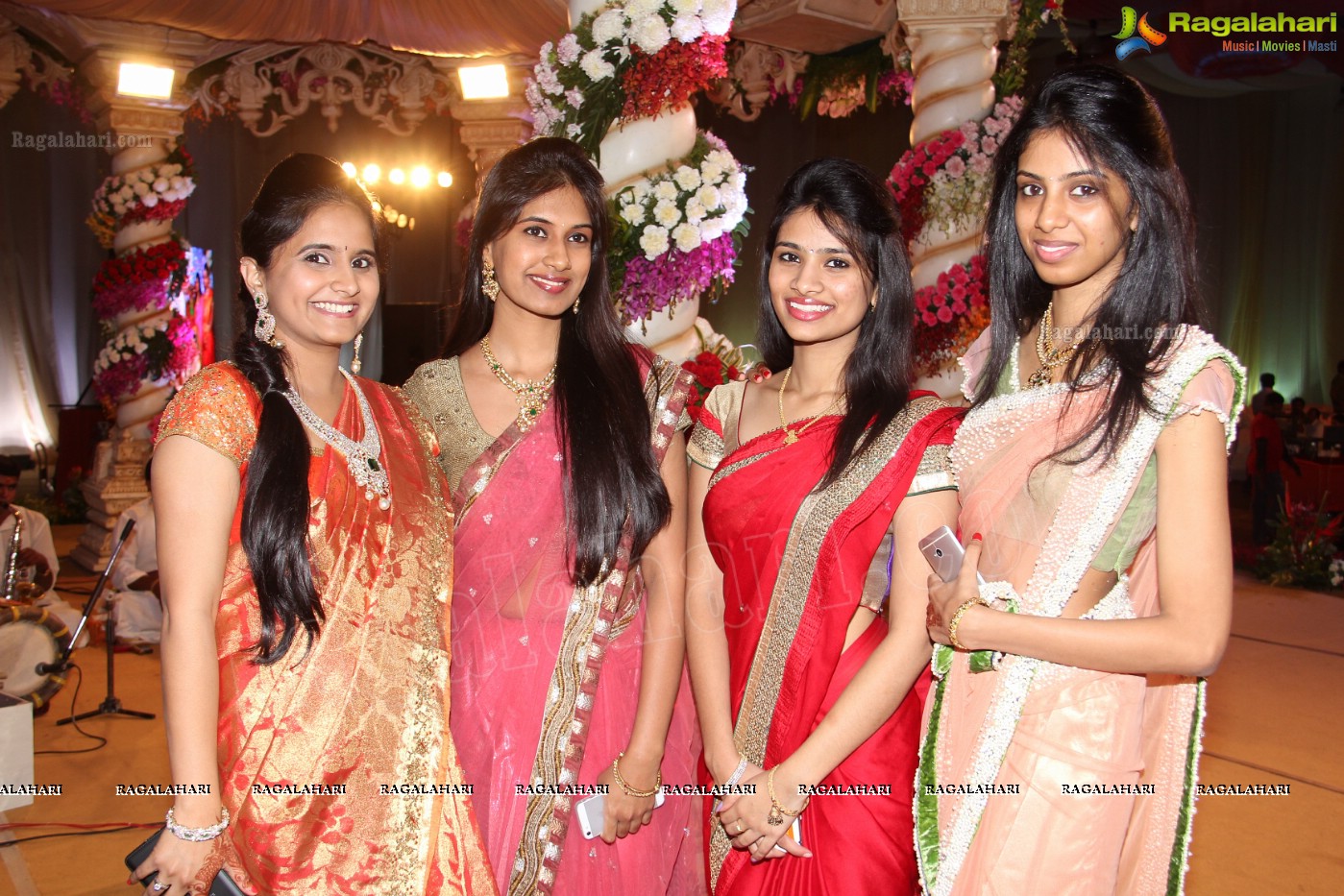 Sunny-Keerthi's Wedding at HITEX, Hyderabad