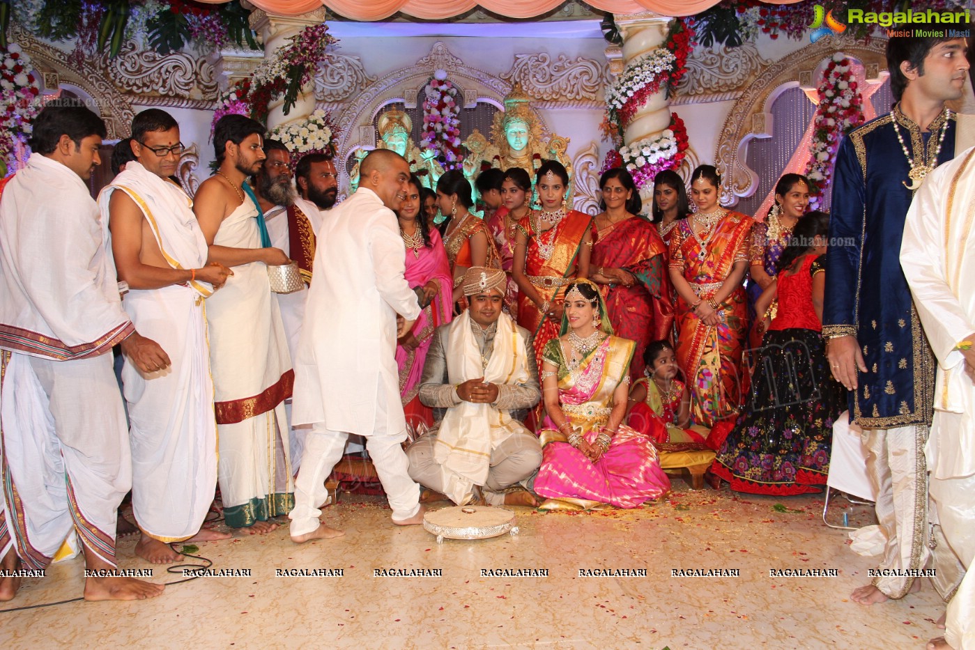 Sunny-Keerthi's Wedding at HITEX, Hyderabad