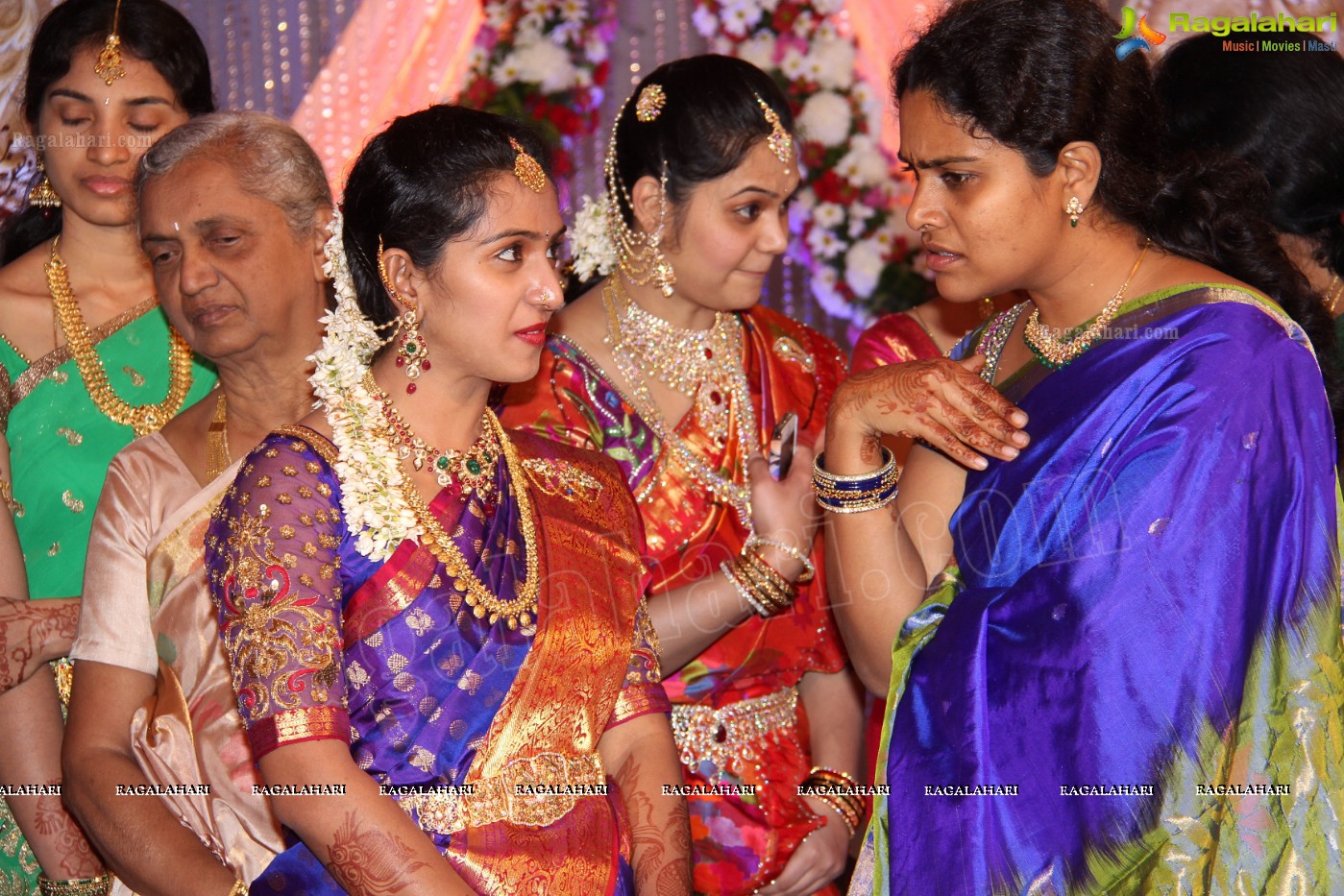 Sunny-Keerthi's Wedding at HITEX, Hyderabad