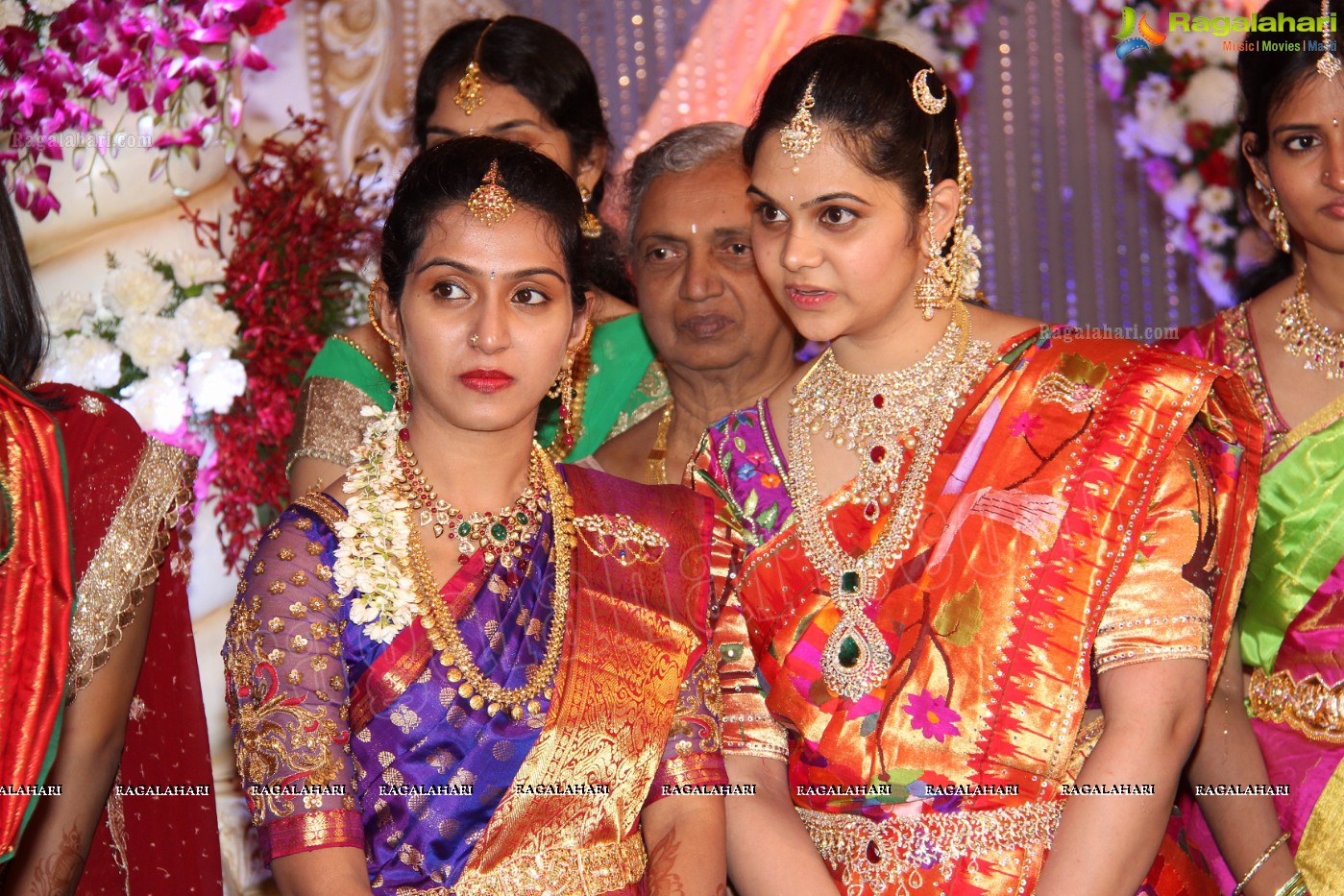 Sunny-Keerthi's Wedding at HITEX, Hyderabad