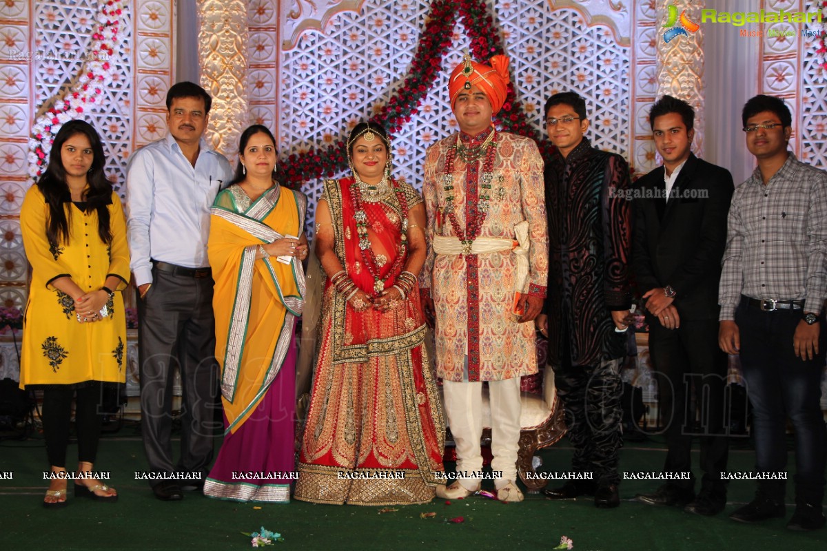 Tapish Agarwal-Priyasha Jalan Wedding at Imperial Garden, Hyderabad